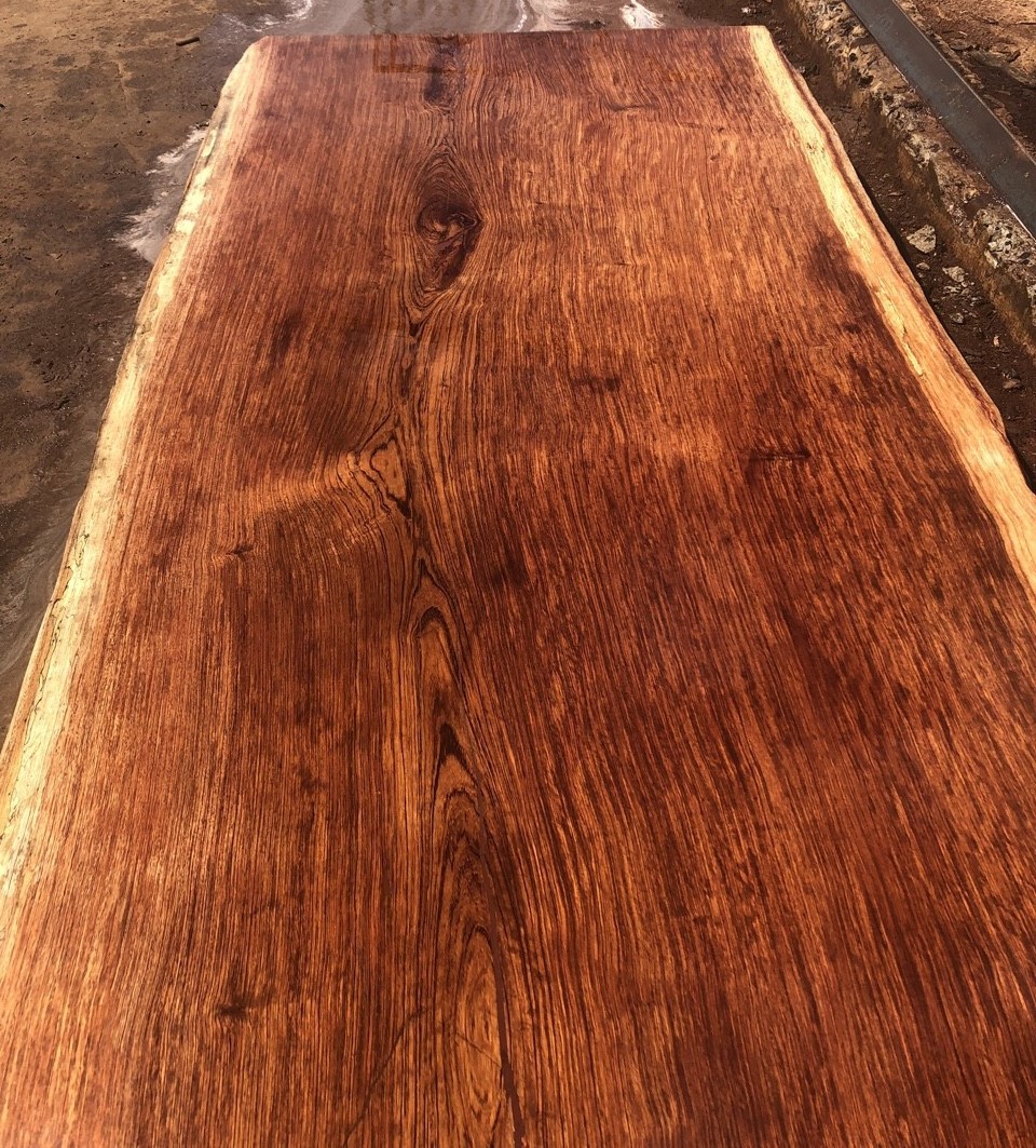 Mặt bàn gỗ Cẩm nguyên khối
