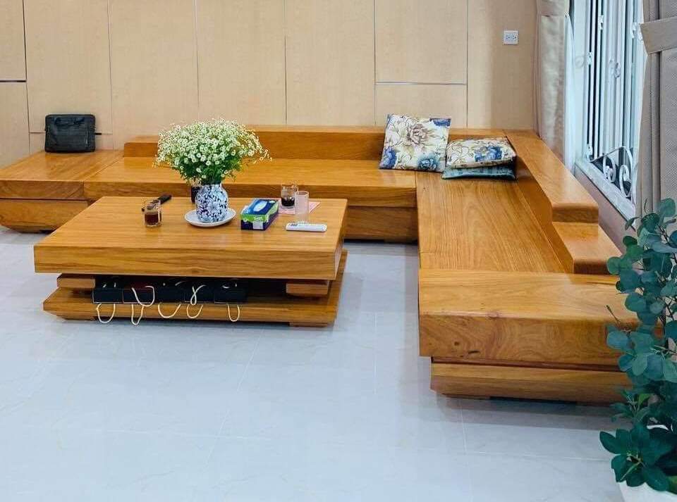 Sofa gỗ nguyên tấm
