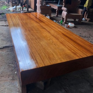 Mặt bàn gỗ nguyên khối Gõ Đỏ